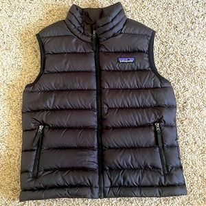 Kids down Patagonia puffer vest